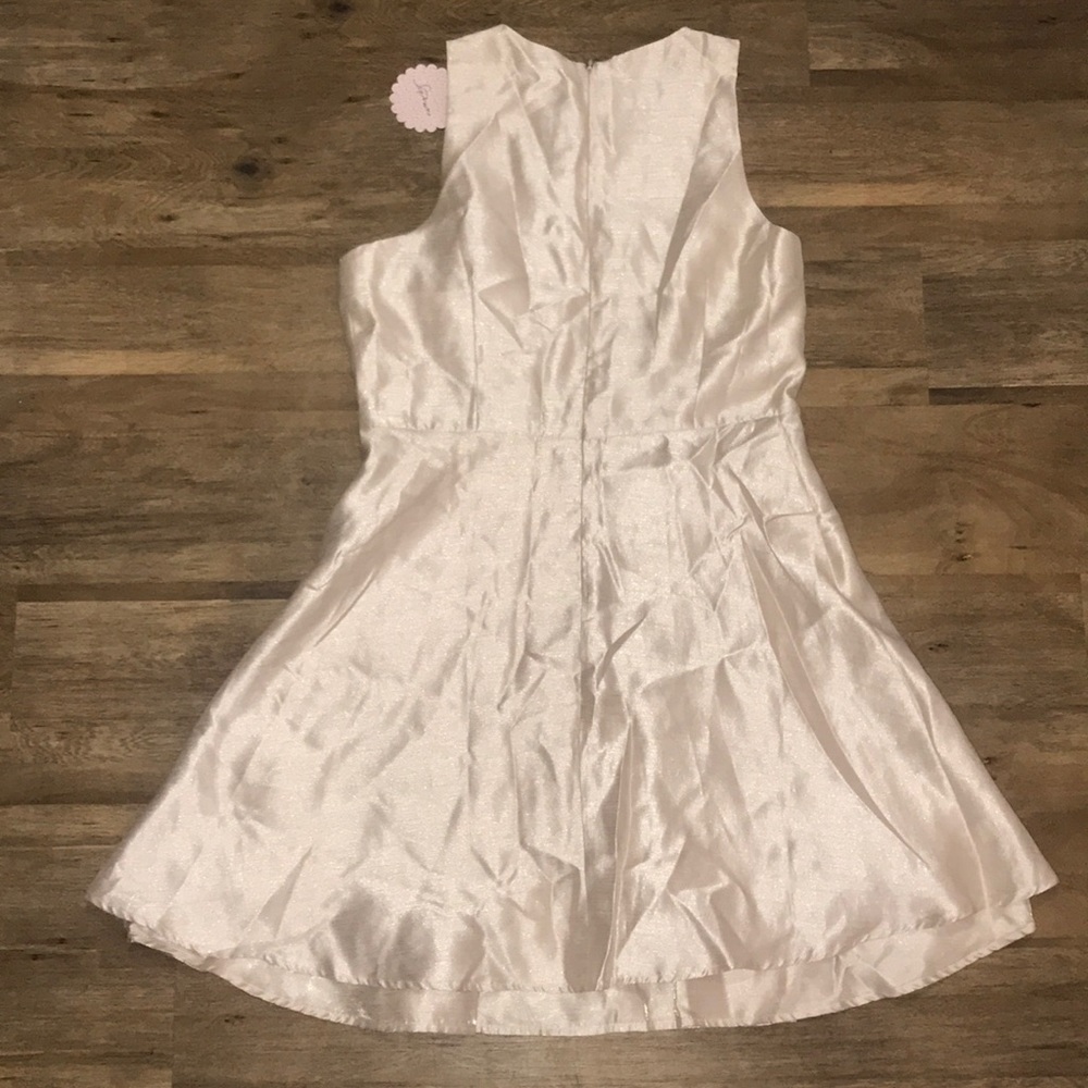 SOPRANO champagne Ivory Short Dress NWT L - Picture 7 of 8